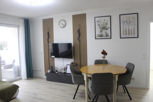 共用Lounge/電視區, Wunderschone 3-Zimmer Hilton Appartment Style - Ideal For Business and Family Trips - Near Frankfurt in 埃格爾斯巴赫