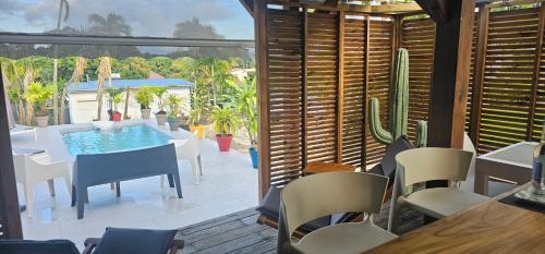 Bar/lounge, Habitation Villa Les Cassias in Petit-Bourg