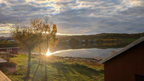 Cabin with sea view, northern lights and midnight sun in Evenes