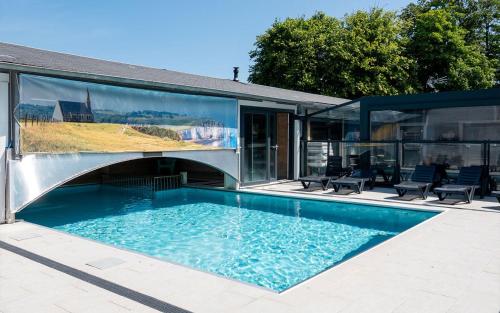 Úszómedence, Camping Abijune d'Étretat (Camping Abijune d'Etretat) in Le Tilleul