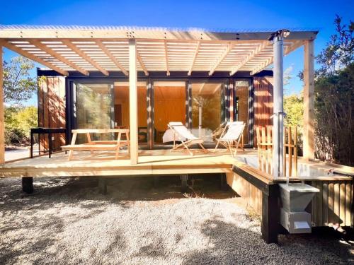 Outscape Cabana en Lago Chapo con Hot Tub in Rio Del Sur