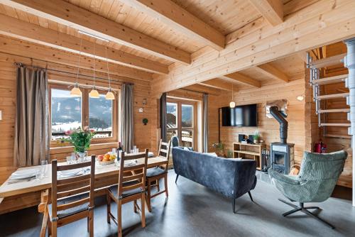 Alpen Chalets Ausseerland - Sauna & BBQ in באד מיטרנדורף