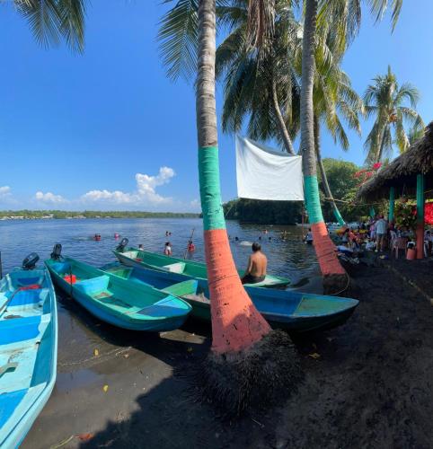Barra Zacapulco - Palapa Abraham in Huixtla
