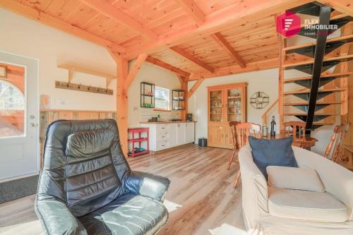 Le Pèlerin - Chalet rustique Écoresponsable en nature - Estrie (Le Pelerin - Chalet rustique Ecoresponsable en nature - Estrie) in Notre-Dame-Des-Bois (QC)