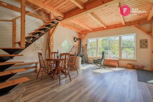 Le Pèlerin - Chalet rustique Écoresponsable en nature - Estrie (Le Pelerin - Chalet rustique Ecoresponsable en nature - Estrie) in Notre-Dame-Des-Bois (QC)