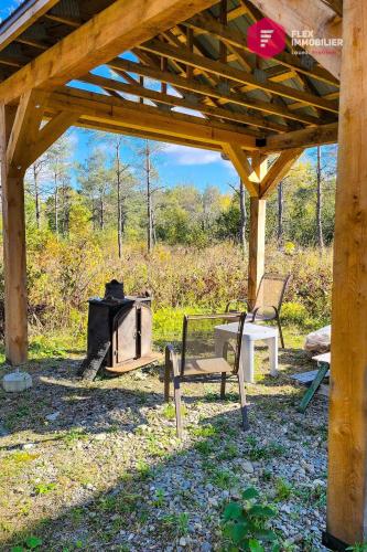 Le Pèlerin - Chalet rustique Écoresponsable en nature - Estrie (Le Pelerin - Chalet rustique Ecoresponsable en nature - Estrie) in Notre-Dame-Des-Bois (QC)