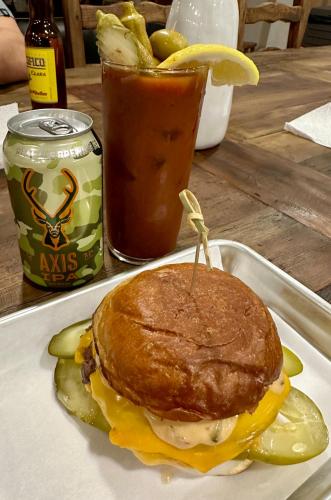 餐廳, Hotel Henry Cafe and Bar in 布蘭科 (TX)