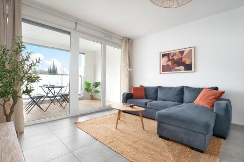 T2 Havre paix Toulouse avec terrasse et climatisation - Parking privé - 5 min Métro patte d'oie - Clinique pasteur