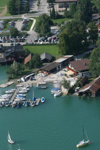外部景觀, Ferienwohnung Segelschule Mondsee in 蒙德西