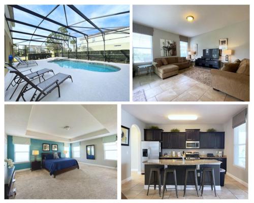 Beautiful 7Bd Gm Spa Pool HmSolterra Resort-4204OD in Davenport, USA