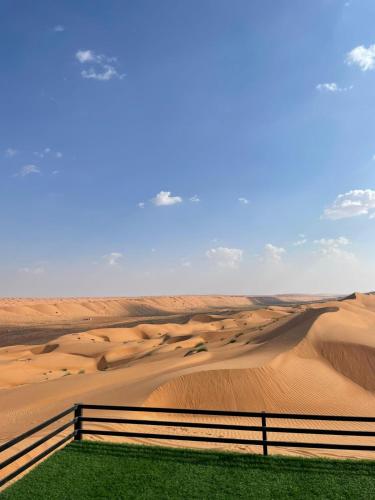 Moon light in Desert Camp in A'Sharqiyah Sands (Wahiba)