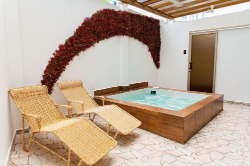 Hermosa casa independiente con jacuzzi privado y BBQ