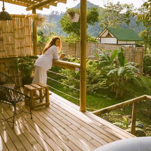 Cabaña Glamping San Carlos Antioquía Pun chinaw Ecocabañas (Cabana Glamping San Carlos Antioquia Pun chinaw Ecocabanas) in San Carlos