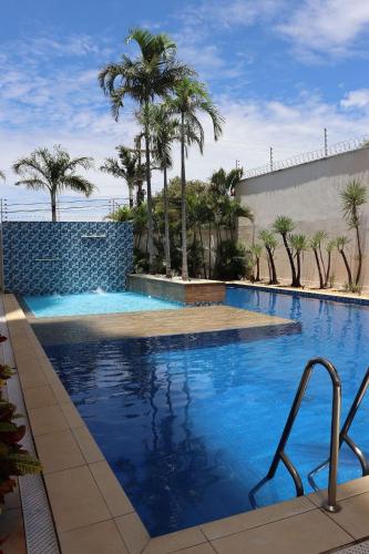 Flat capim dourado | moderno com sofa-cama