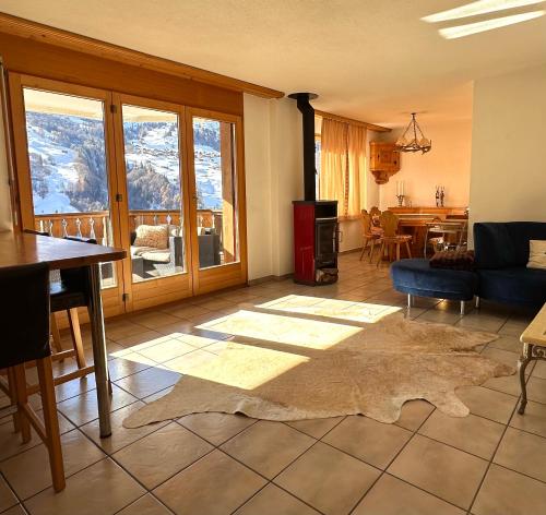 Chalet apartment & mountain view in Saas Im Prattigau