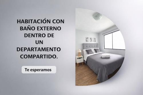 Miraflores - Dormitorio en Departamento compartido Baño Exclusivo Externo