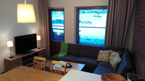 Apartment Ylläs Ski Chalets 8106, 2 Hissilippua talvella