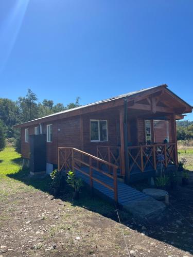 cabaña alerce lago panguipulli