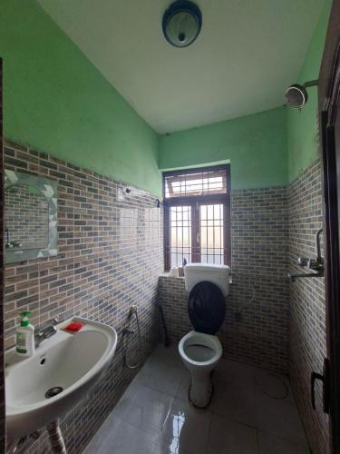 Bathroom, An authentic homestay true to its sense at mid-hill suburb of Kathmandu city in Kalanki