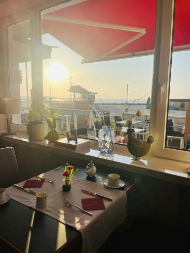 Koplietošanas atpūtas telpa ar TV, Hanseat in Helgolande