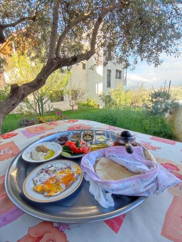 ทัศนียภาพ, Our Villa's Pine Cottage - HQ Budget Stay - Wonderful horizon view of Jerash in เญราช