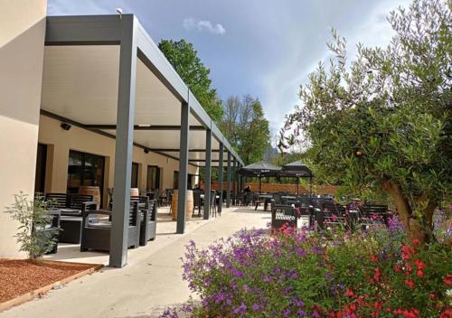 Restorāns, Camping La Marmotte - Aquatique Vacances in Savignac-les-Ormeaux
