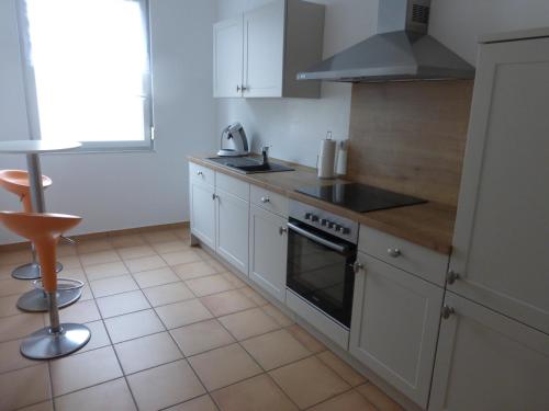 Kitchen, Ferienwohnungen an der Kimbach in Bad Konig