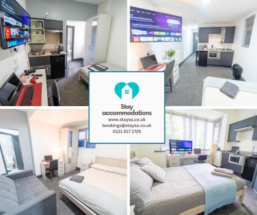 76 Bournbrook road Equipped studios near QE chambre d'hôte Bourn Brook