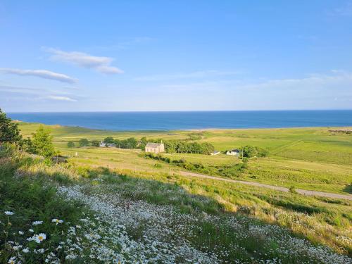 Kilátás, Lothmore Lookout - Sunset in Brora