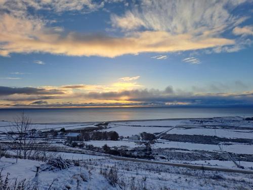 Kilátás, Lothmore Lookout - Sunset in Brora
