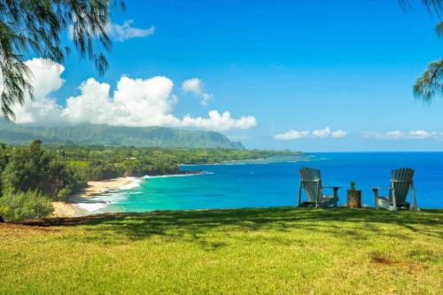 North Shore Kauai Retreat with Epic Views & Private Pool - Secret Beach Overlook in Kalihiwai (HI)
