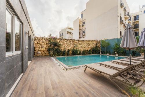 Suite 4 at Palazzo Seraphim Boutique living in St Julians 1