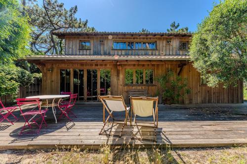 Cabin-style villa in Cap Ferret 8 people