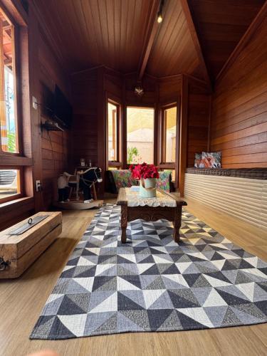 共用Lounge/電視區, Refúgio do Campo (Refugio do Campo) in 卡舒埃拉杜坎波