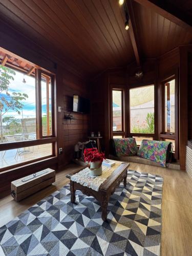 共用Lounge/電視區, Refúgio do Campo (Refugio do Campo) in 卡舒埃拉杜坎波