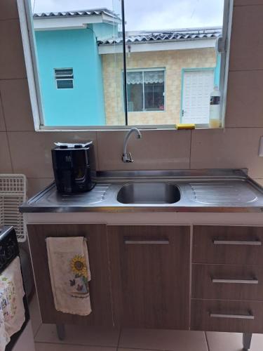 트라맨다이 Pousada da Vovó Ideni Nova Tramandaí (Pousada da Vovo Ideni Nova Tramandai) 3성급 싱글룸 객실