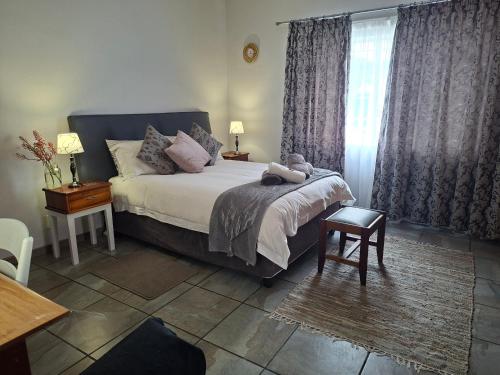 1 double bed