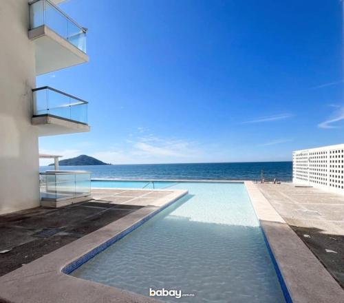 Departamento con vista al mar, Marina del sol-Zona Cerritos