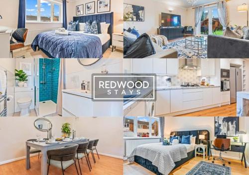 BRAND NEW! Spacious & Modern Serviced Home - 3x Free Parking - by Redwood Stays – khách sạn tại North Town