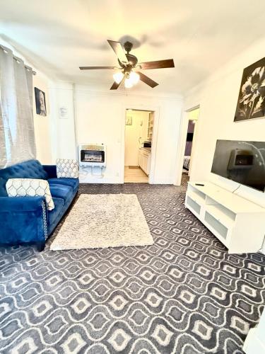 A cozy home with fire place - Tap to explore photos