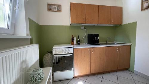 Kitchen, Zold Vendeghaz in Járdánháza