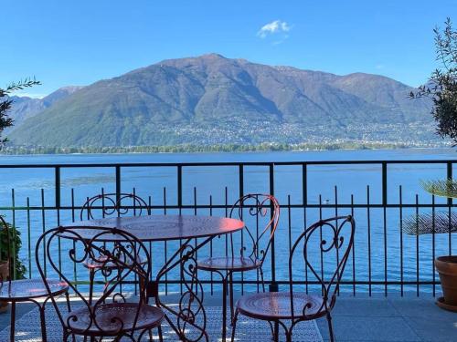 Balcony/terrace, Apartment Casa Giuseppe- Gerra by Interhome in Gerra