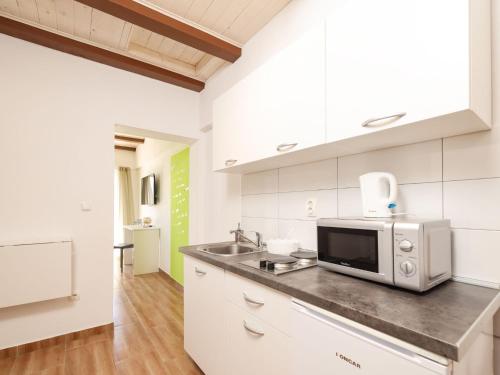 virtuve, Apartment Wohnung Wohnung A2 direkt am Strand by Interhome in Ljubač