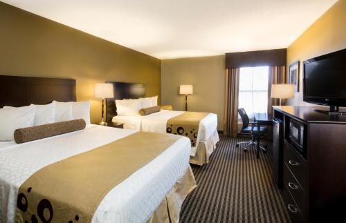 2 queen beds