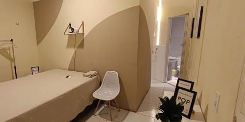 Flat aconchegante com varanda