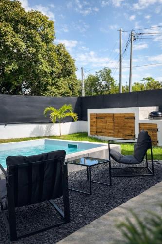 OlympeLodge Évasion calme Piscine privée – khách sạn tại Le Moule