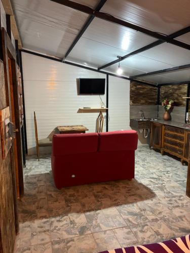 Cabaña rural con piscina privada (Cabana rural con piscina privada) in Paraje La Matanza