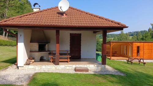Motýlek chata Sedmička (Motylek chata Sedmicka) in Svojanova U Moravske Trebove
