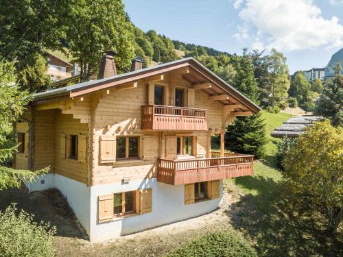 Chalet 4★, 8 pers, cosy, proche pistes, La Clusaz - FR-1-304-262