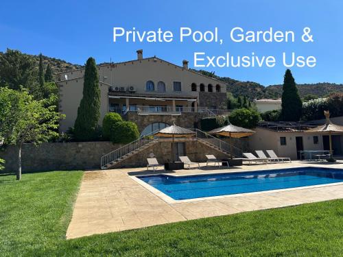 A szálláshely kívülről, Can Gala - Els Olivars - Appartment & Private Pool in Pau